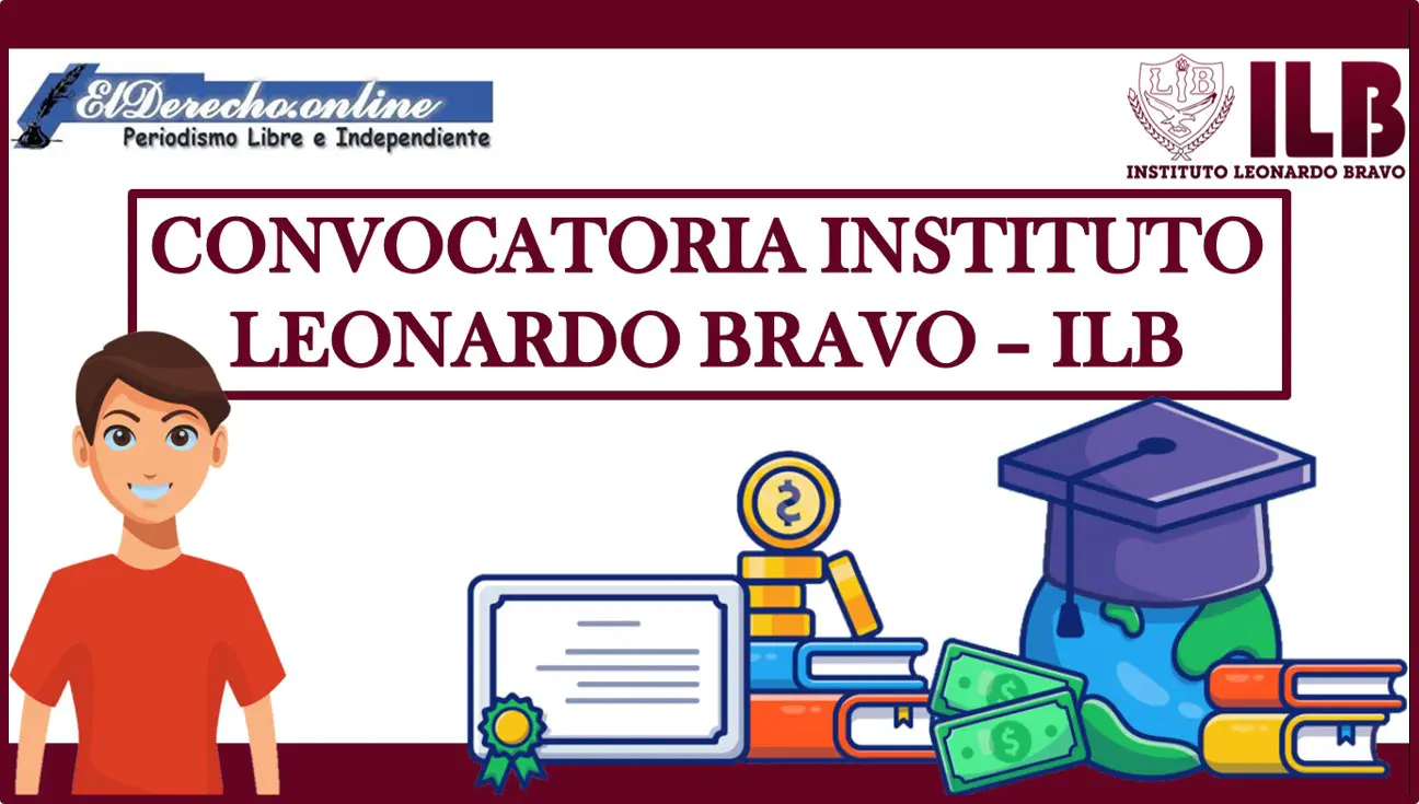 Convocatoria Instituto Leonardo Bravo–ILB