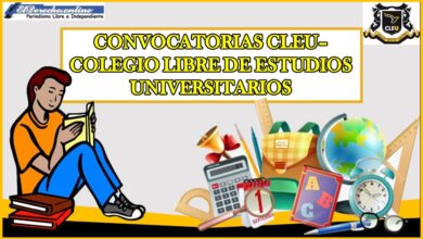 Convocatorias CLEU–Colegio Libre de Estudios Universitarios