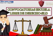 Convocatorias Escuela Libre de Derecho-ELD