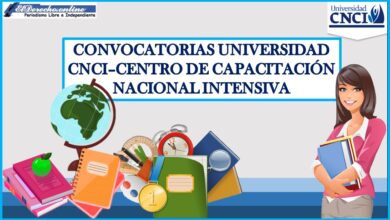 Convocatorias Universidad CNCI–Centro de Capacitación Nacional Intensiva