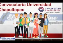 Convocatoria Universidad Chapultepec