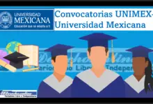 Convocatorias UNIMEX–Universidad Mexicana