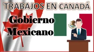 Trabajo en Canadá Gobierno Mexicano 2023 - 2024