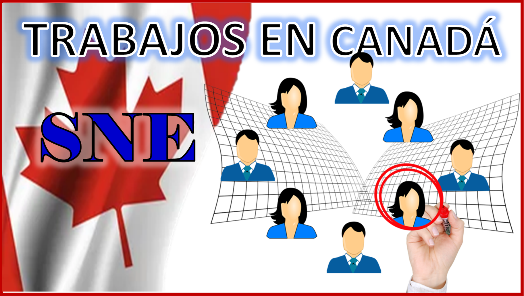 Trabajos en Canadá SNE 2023 - 2024