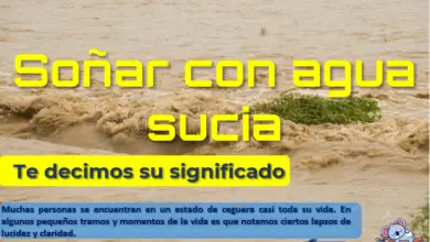 Soñar con agua sucia ¿qué significa?