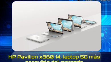 HP Pavilion x360 14, la laptop 5G más asequible del mercado