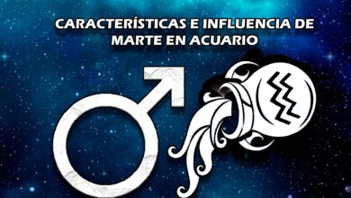 Características e influencia de Marte en Acuario