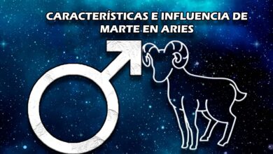 Características e influencia de Marte en Aries