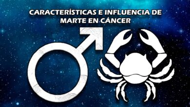 Características e influencia de Marte en Cáncer