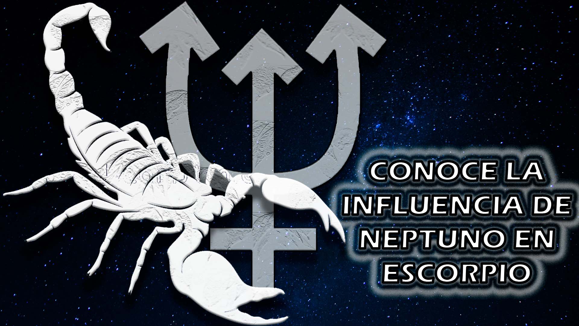 Conoce la influencia de Neptuno en Escorpio