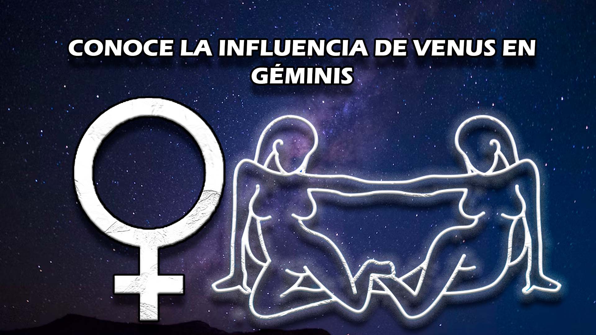 Conoce la influencia de Venus en Géminis