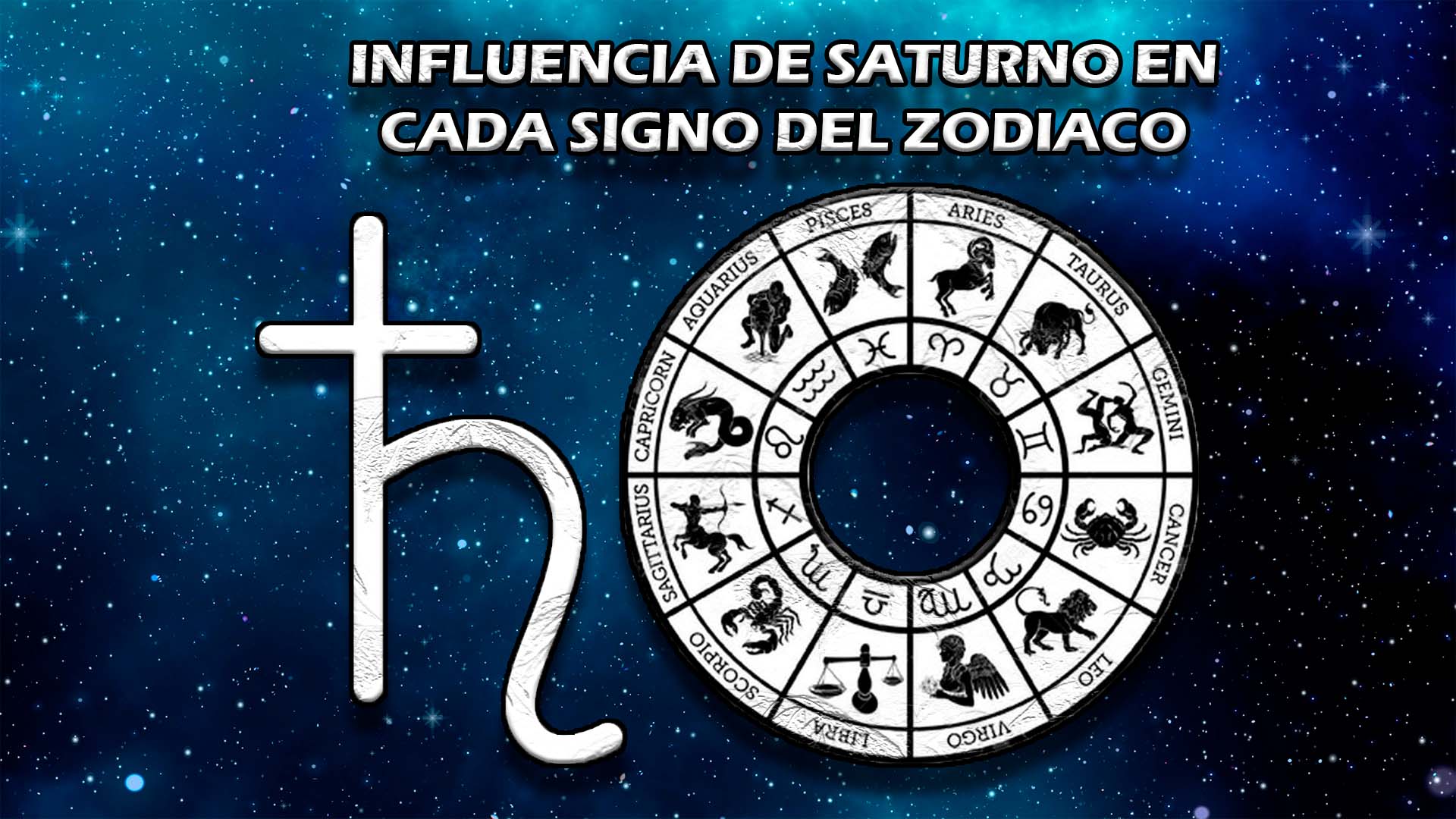Influencia de Saturno en cada signo del zodiaco
