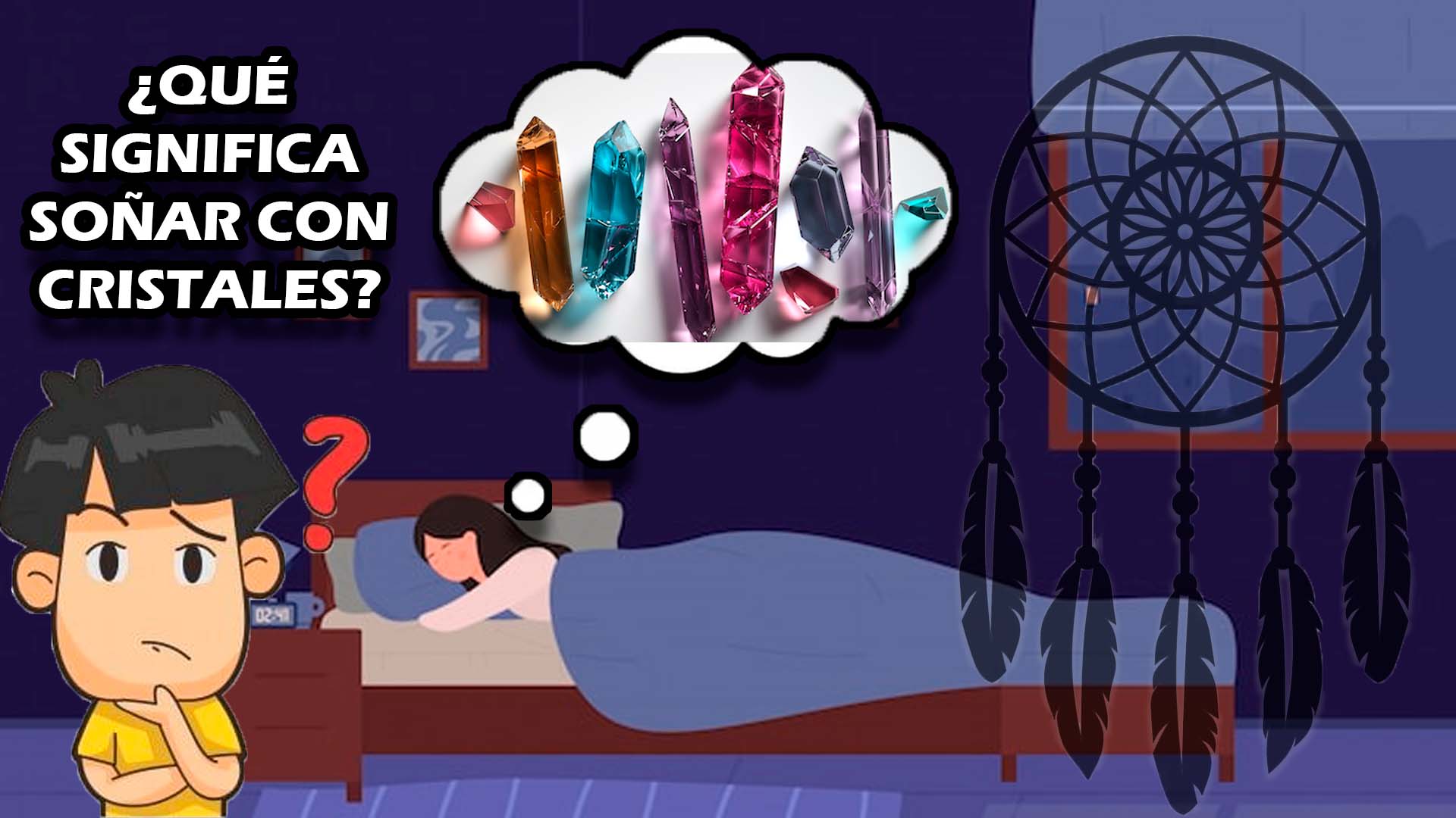¿Qué significa soñar con cristales?