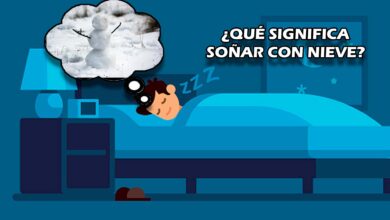 ¿Qué significa soñar con nieve?