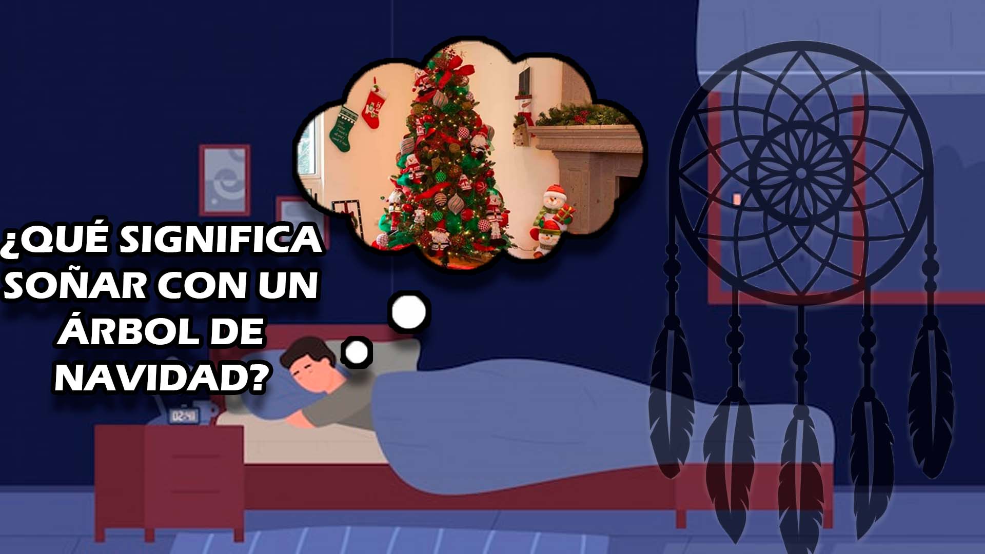 ¿Qué significa soñar con un árbol de Navidad?