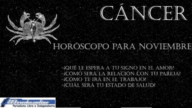 Horóscopo para Cáncer en noviembre