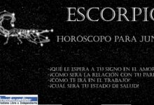 Horóscopo para Escorpio en junio