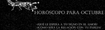 Horóscopo para Escorpio en octubre