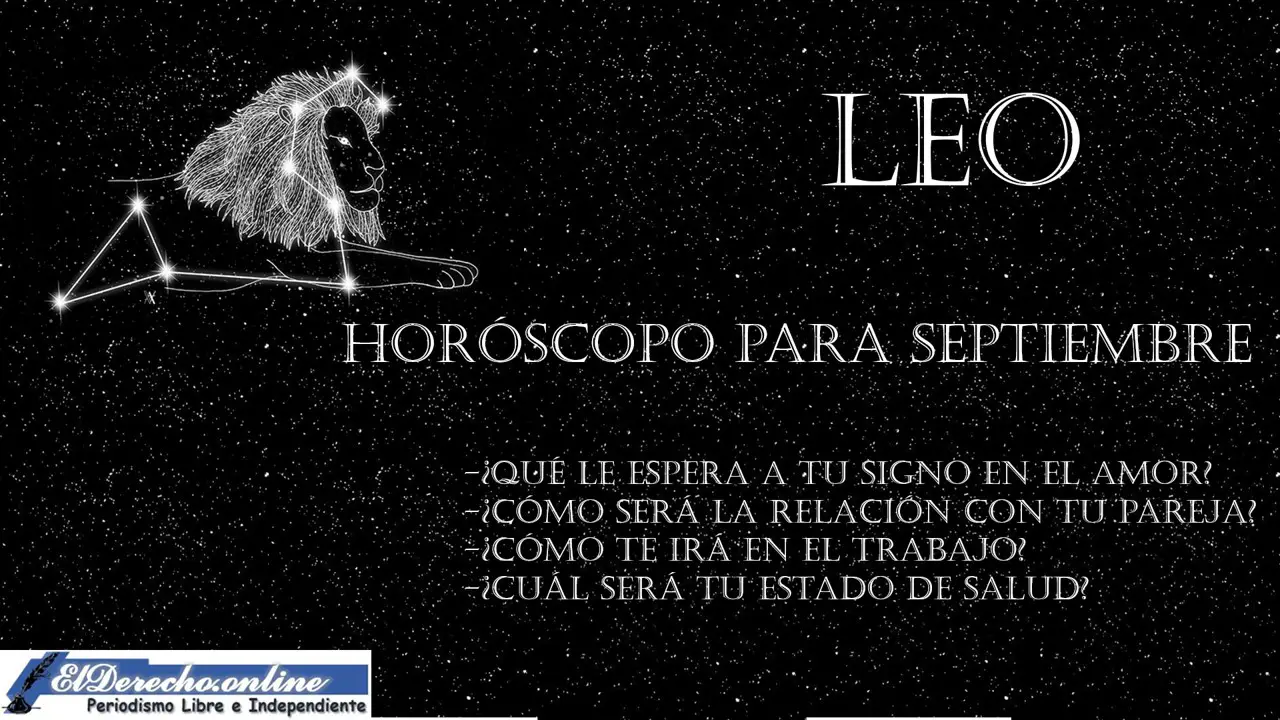 Horóscopo para Leo en septiembre