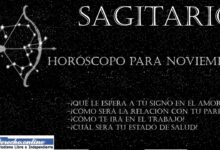 Horóscopo para Sagitario en noviembre