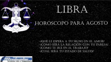 Horóscopo para Libra en agosto del 2023