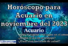 Horóscopo para Piscis en noviembre del 2023