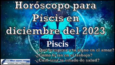 Horóscopo para Piscis en diciembre del 2023