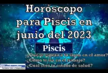 Horóscopo para Piscis en junio del 2023