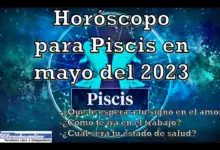 Horóscopo para Piscis en mayo del 2023