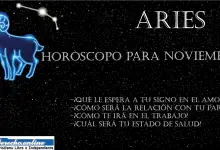 Horóscopo para Aries en noviembre del 2023