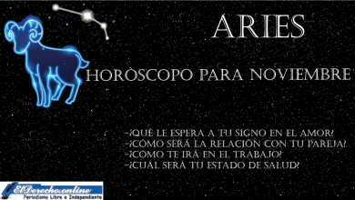 Horóscopo para Aries en noviembre del 2023