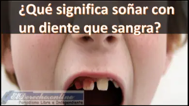 Soñar con un Diente que sangra ¿Qué significa este sueño?