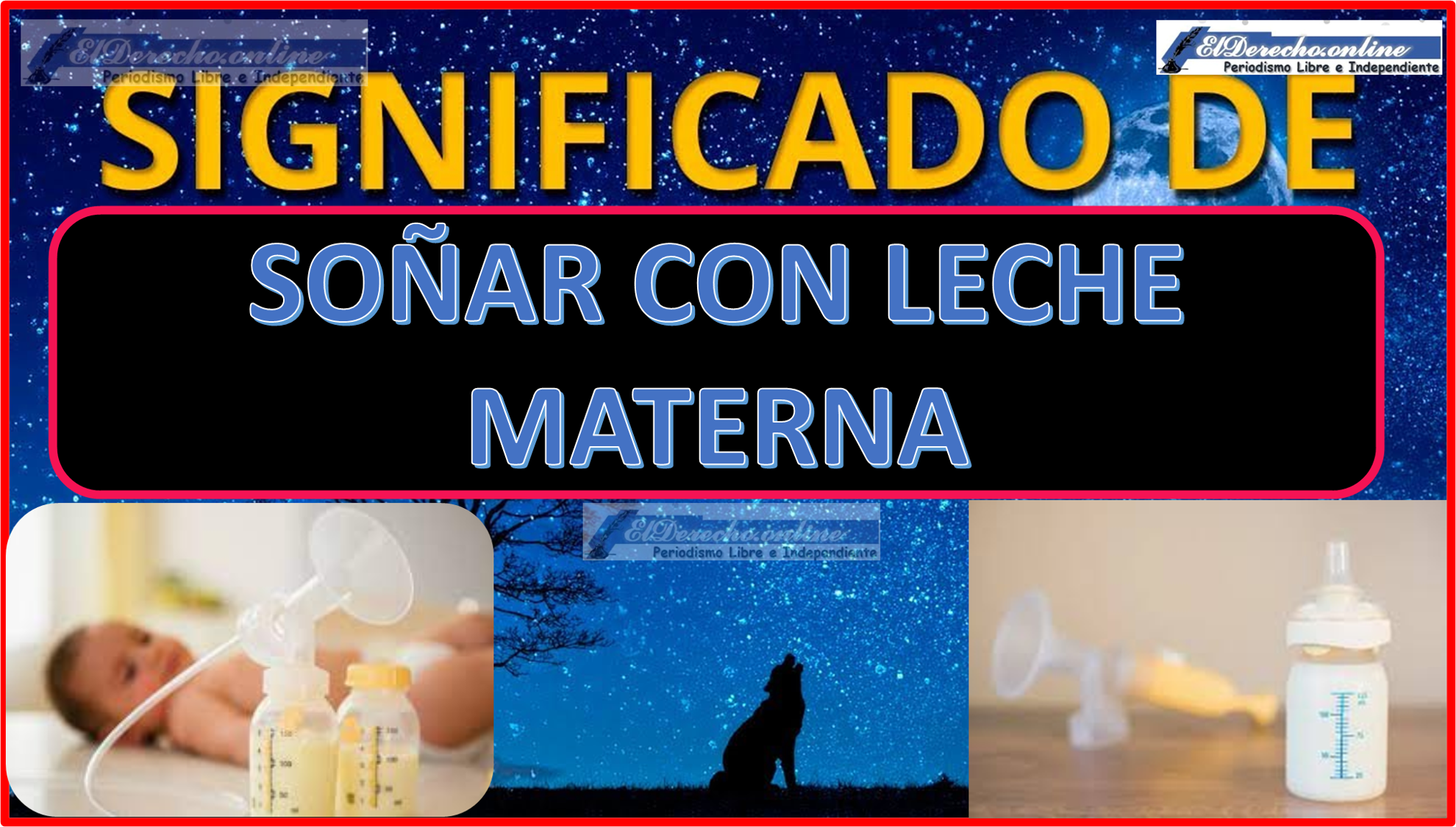 Soñar con Leche materna ¿Qué significa este sueño?