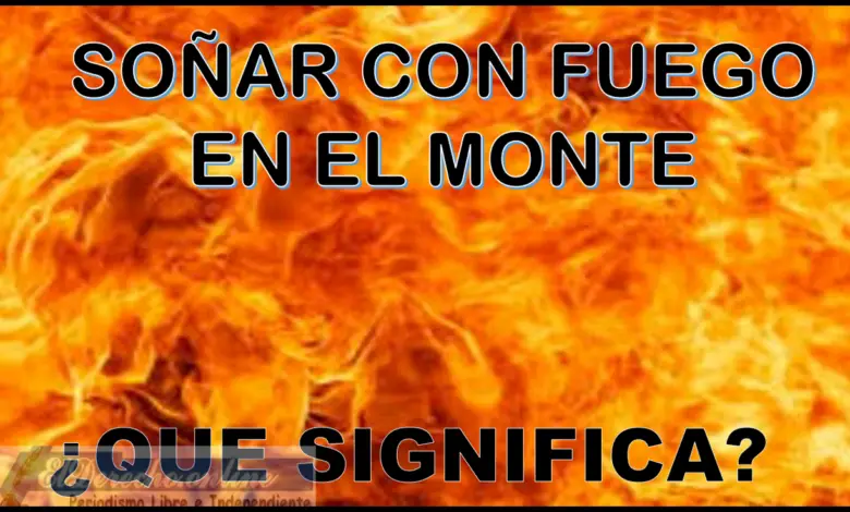 ▷ Soñar con Fuego en el monte ¿Qué significa este sueño? » 2023 El Derecho Online 🥇 Soñar con Fuego en el monte ¿Qué significa este sueño?