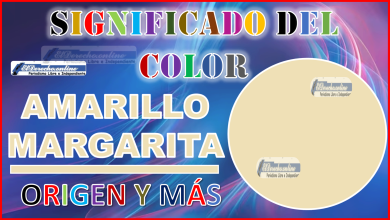 El color Amarillo Margarita, significado, origen y más