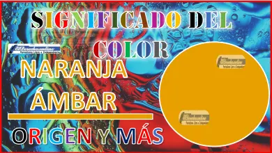 El color Naranja Ámbar, significado, origen y más