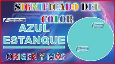 El color Azul Estanque, significado, origen y más