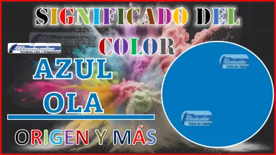 El color Azul Ola, significado, origen y más