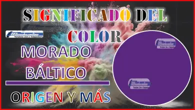 El color Morado Báltico, significado, origen y más