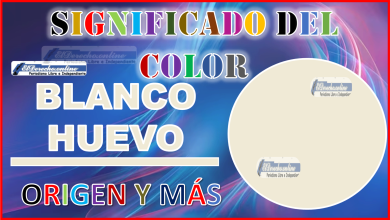 El color Blanco Huevo, significado, origen y más