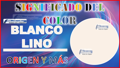 El color Blanco Lino, significado, origen y más