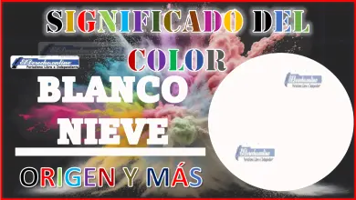 El color Blanco Nieve, significado, origen y más