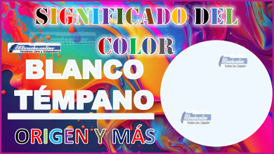 El color Blanco témpano, significado, origen y más