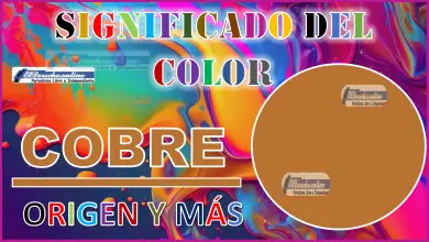 El color Cobre, significado, origen y más