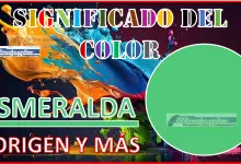 El color Esmeralda, significado, origen y más