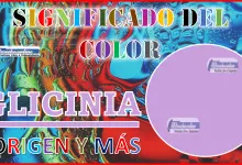 El color Glicinia, significado, origen y más