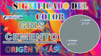 El color Gris cemento, significado, origen y más