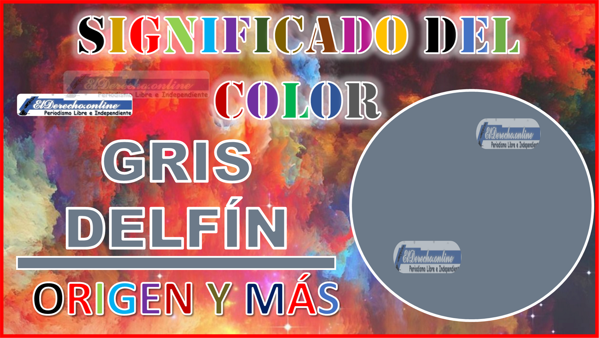 El color Gris Delfín, significado, origen y más