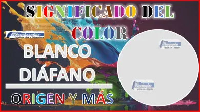 El color Blanco Diáfano, significado, origen y más