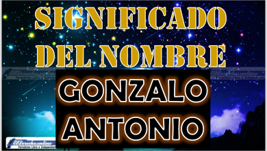 Significado del nombre Gonzalo Antonio, su origen y más